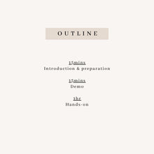 Load image into Gallery viewer, Flower Vase Workshop (Fresh) - 22 Oct