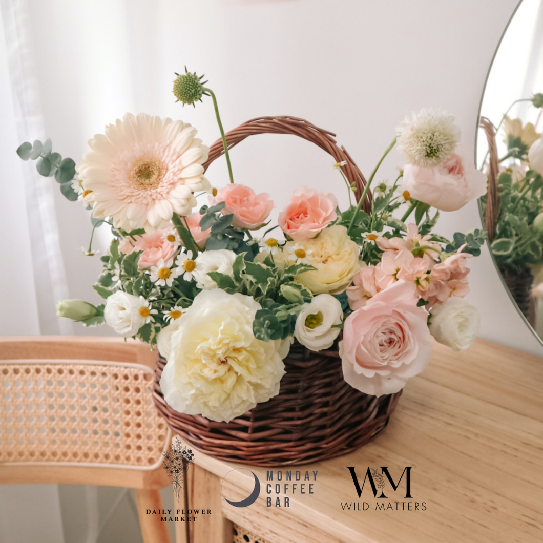 Korean Flower Basket Workshop (Fresh) - 14 Oct